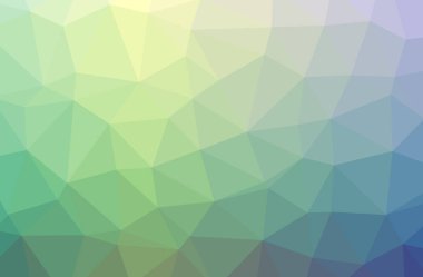 Soyut mavi, yeşil yatay düşük polimer arkaplan. Çok güzel bir çokgen dizaynı. İhtiyaçlarınız için faydalı. 