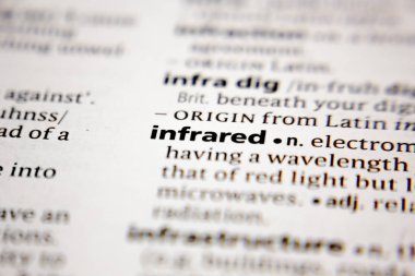 Word or phrase infrared in a dictionary.