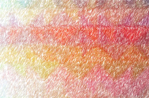 Illustration abstraite du fond rouge du crayon de couleur abstrait — Photo