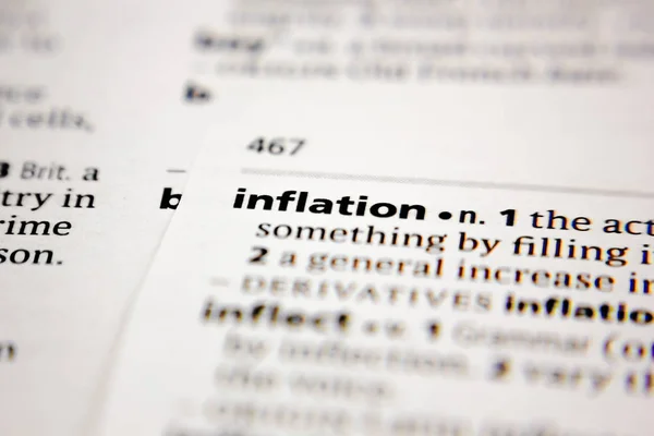 Word or phrase inflation in a dictionary. — 스톡 사진