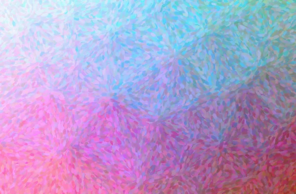 Абстрактна ілюстрація синього, рожевого імпресіоністського фону Pointlilism — стокове фото