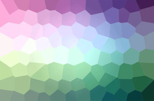 Abstract Illustration Green Big Hexagon Background — Stock Photo, Image