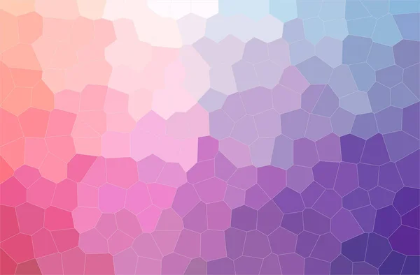 Abstrakta illustration av lila mitten storlek Hexagon bakgrund — Stockfoto