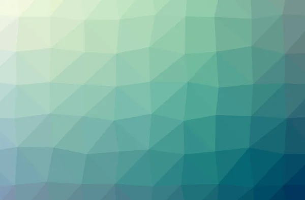 Illustration Abstract Blue Green Horizontal Low Poly Background Beautiful Polygon — Stock Photo, Image