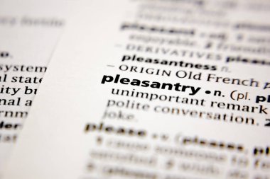 Sözlükte kelime ya da cümle eğlencesi.