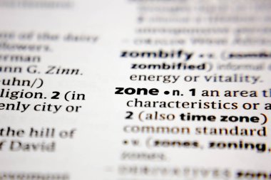 Sözlükteki sözcük ya da ifade alanı.