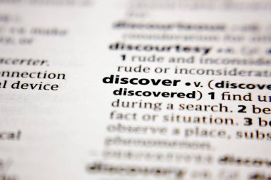 Word or phrase discover in a dictionary.