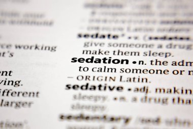 Sözlükte sözcük ya da sözcük sakinleştiricisi.