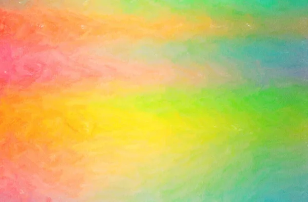 Αφηρημένη απεικόνιση του πράσινου, πορτοκαλί κερί Crayon φόντο — Φωτογραφία Αρχείου