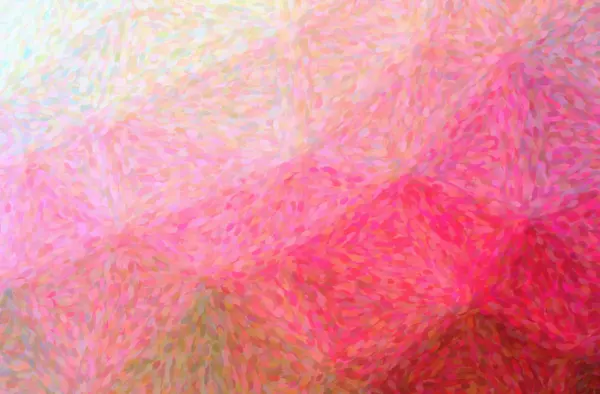Ilustração abstrata de vermelho impressionista Pointlilism fundo — Fotografia de Stock