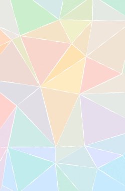 Turuncu beyaz çizgilerin soyut çizimi