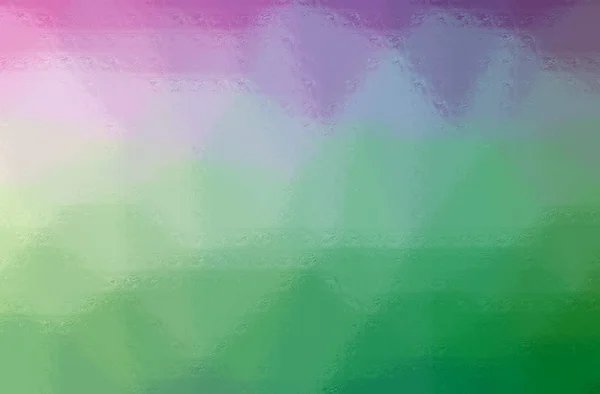 Ilustración abstracta de fondo verde, bloques de vidrio púrpura —  Fotos de Stock