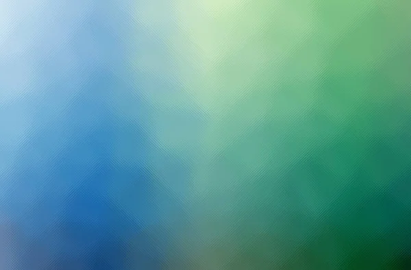 Abstract illustration of blue, green through the tiny glass background — Stock Photo, Image