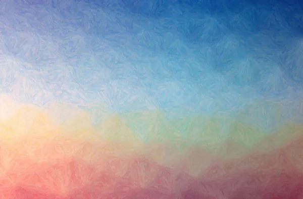 Абстрактная иллюстрация синего и фиолетового фона Impasto — стоковое фото