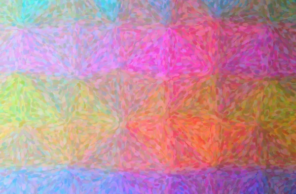 Абстрактная иллюстрация синего, красного и пуантлистского фона — стоковое фото