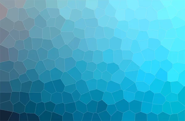 青と緑の抽象的なイラスト中型の六角形背景 — ストック写真