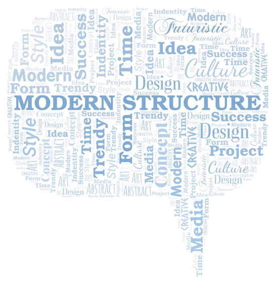 Moderna struttura parola nube. Wordcloud realizzato solo con testo . — Vettoriale Stock