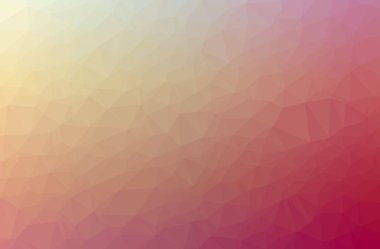 Soyut kırmızı yatay düşük Poli arka plan resmi. Güzel çokgen tasarım deseni. 