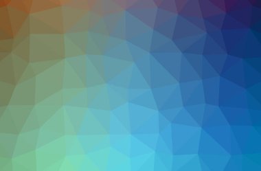 Mavi ve mor yatay düşük Poli arka plan resmi. Güzel çokgen tasarım deseni. 