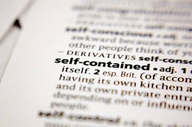 Bir sözlükte tek başına yer alan sözcük veya cümle.