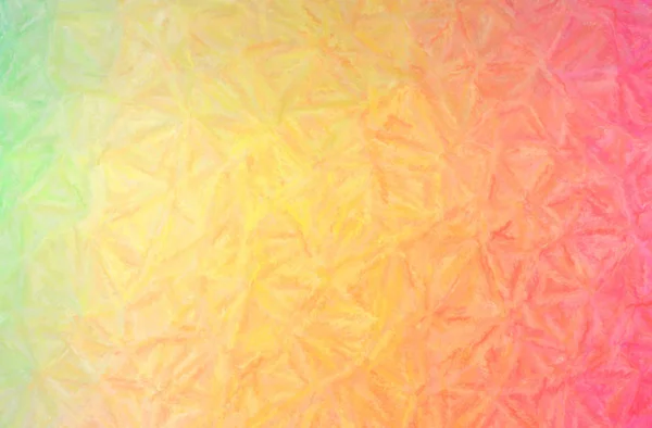 Ilustrasi abstrak dari latar belakang krayon merah, kuning dan hijau . — Stok Foto