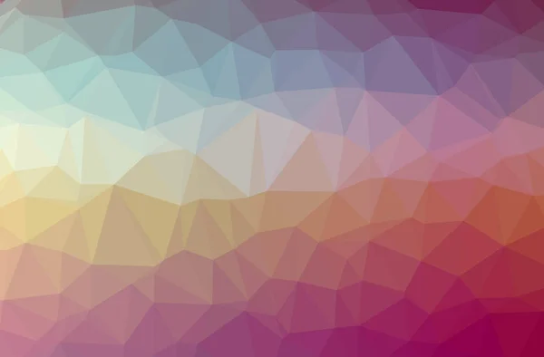 Illustration of abstract Pink horizontal low poly background. Beautiful polygon design pattern. — Stock Photo, Image