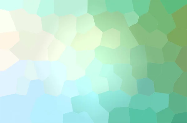 Abstract illustration of green Big Hexagon background — Stock Photo, Image