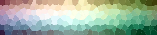 Abstract illustration of blue, green, purple Little Hexagon background — Stock Photo, Image
