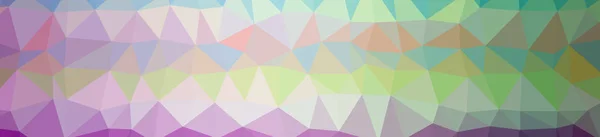 Ілюстрація абстрактного зеленого, фіолетового банера низький полі фон. Красивий шаблон дизайну багатокутника . — стокове фото