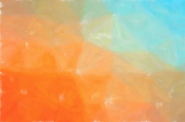 Ilustración abstracta de fondo de lavado de acuarela naranja — Foto de Stock
