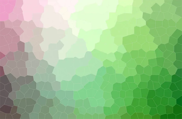 Abstrakcyjna ilustracja zielonego tła Little Hexagon — Zdjęcie stockowe