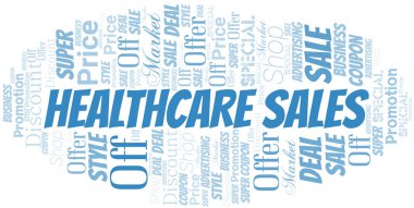 Sağlık satış Word Cloud. Metin Ile yapılan wordcloud.