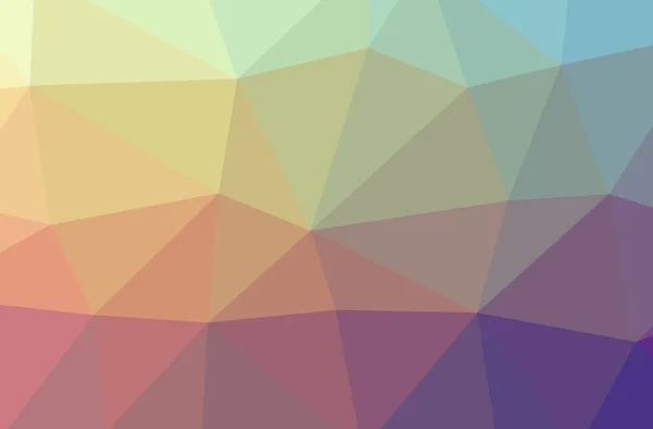 Ilustração de abstrato Laranja, roxo horizontal baixo fundo poli. Belo padrão de design de polígono . — Fotografia de Stock