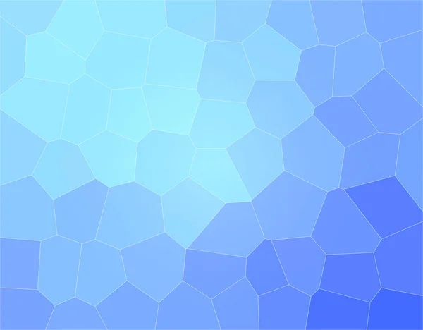 Εκπληκτική αφηρημένη απεικόνιση του μπλε μεγάλο εξάγωνο. Καλό υπόβαθρο για την εργασία σας. — Φωτογραφία Αρχείου