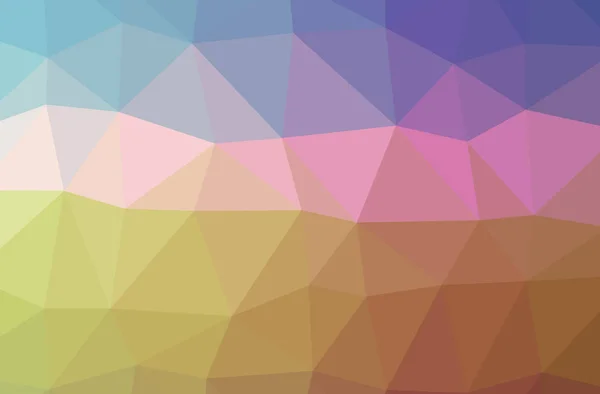 Иллюстрация абстрактного оранжевого, фиолетового горизонтального низкого фона. Красивый рисунок многоугольника . — стоковое фото