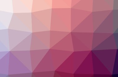 Soyut pembe yatay düşük Poli arka plan resmi. Güzel çokgen tasarım deseni. 