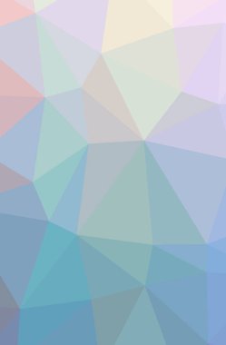 Mavi, kırmızı, yeşil ve sarı dikey düşük Poli arka plan resmi. Güzel çokgen tasarım deseni. 