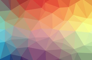 Soyut düşük poli turuncu yatay arka plan resmi.