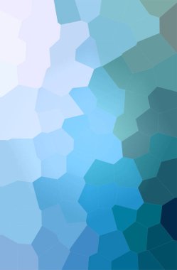 Mavi ve mor Büyük Altıgen arkaplanının soyut çizimi