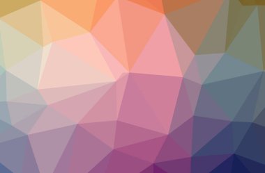 Soyut turuncu yatay düşük Poli arka plan resmi. Güzel çokgen tasarım deseni. 