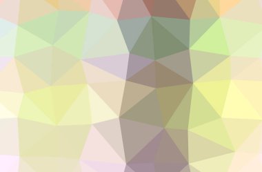 Soyut turuncu, sarı yatay düşük Poli arka plan resmi. Güzel çokgen tasarım deseni. 