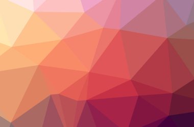 Soyut kırmızı yatay düşük Poli arka plan resmi. Güzel çokgen tasarım deseni. 