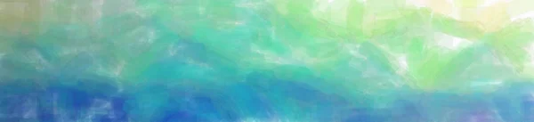 Abstrakte Illustration von blauem und grünem Aquarell Hintergrund — Stockfoto