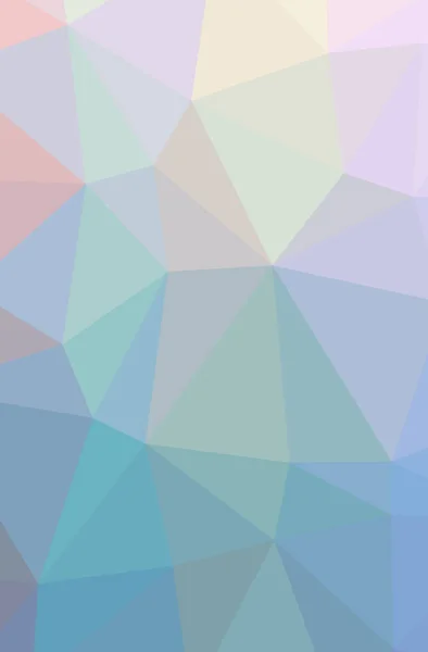 Illustration von abstrakten blauen, roten, grünen und gelben vertikalen Low-Poly-Hintergrund. schönes Polygon-Muster. — Stockfoto