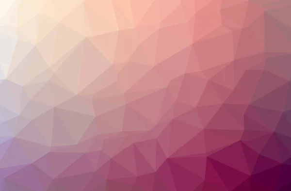 Ilustración de fondo polivinílico bajo horizontal rosa abstracto. Hermoso patrón de diseño polígono . — Foto de Stock