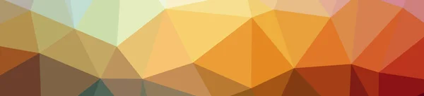 Ilustración de banner naranja abstracto bajo fondo poli. Hermoso patrón de diseño polígono . —  Fotos de Stock