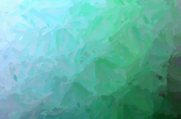 Abstract illustration of green Impressionist Impasto background — Stock Photo, Image