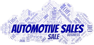 Otomotiv Satış kelime bulutu. Metin Ile yapılan wordcloud.