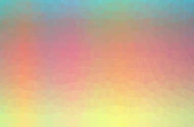 Soyut turuncu, sarı yatay düşük Poli arka plan resmi. Güzel çokgen tasarım deseni. 