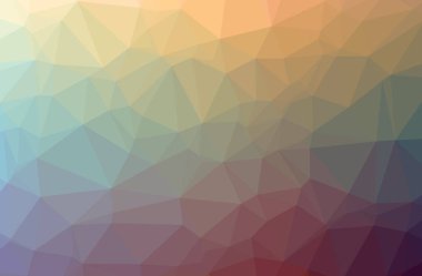 Soyut turuncu yatay düşük Poli arka plan resmi. Güzel çokgen tasarım deseni. 